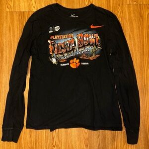 Nike Clemson Black Fiesta Bowl Long Sleeve Tee